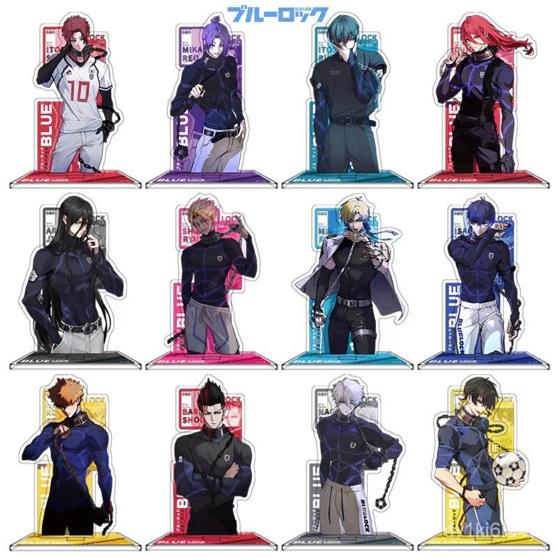 15cm Blue Lock Model Anime Peripheral Isagi Chigiri Bachira Nagi Karasu Acrylic Stand Figure Desk Or