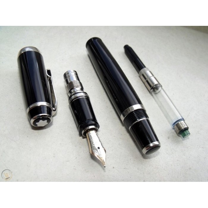 

Promo!!! Montblanc Boheme Noir Fountain Pen 25110