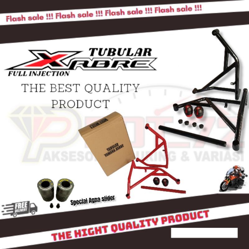 Tubular XABRE/CRASHBAR XABRE/BODY GUARD YAMAHA XABRE/JALU AGNA SLIDER/TUBULAR DOUBLE SLIDER XABRE |9