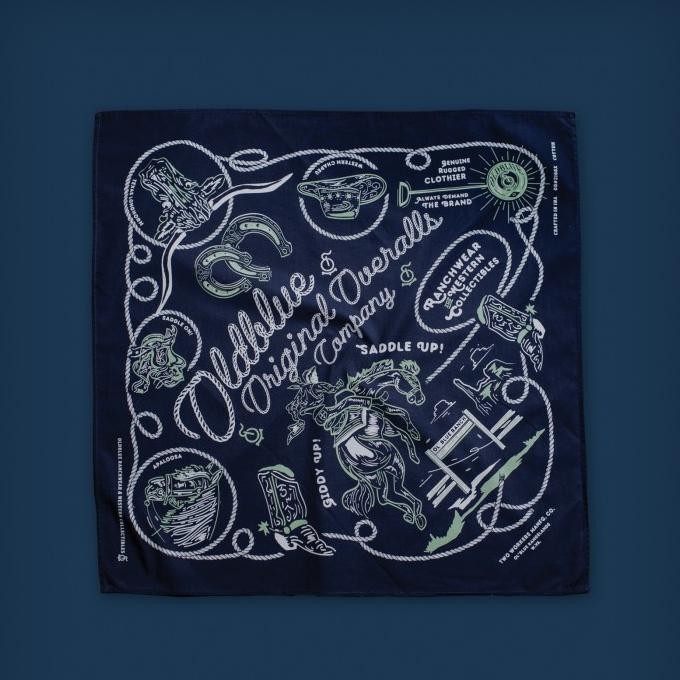 Oldblue Bandana - The Ranchin' Wear .