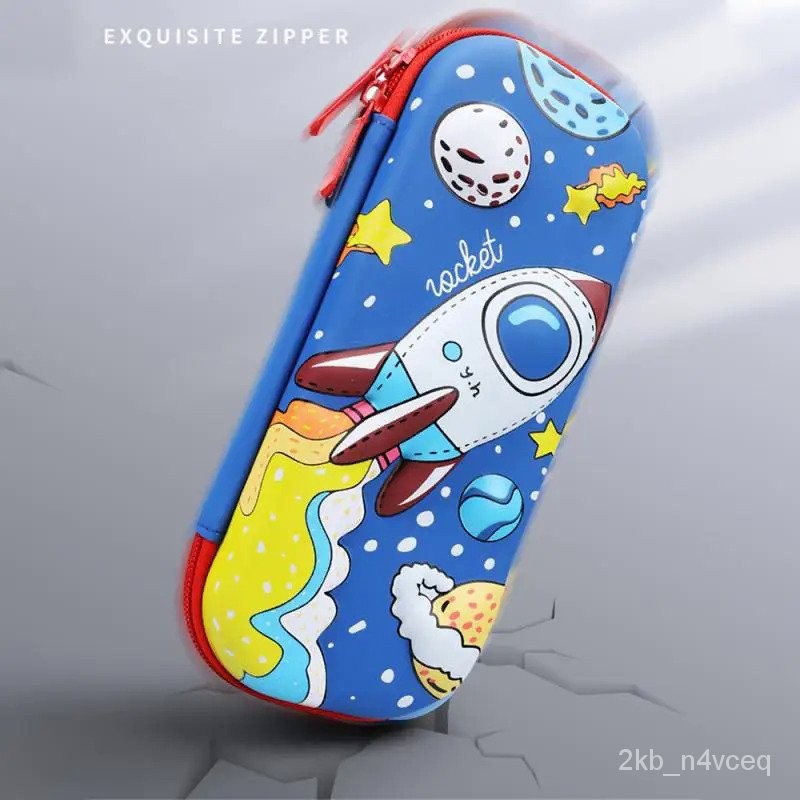 

3D Kawaii Pencil Case EVA Large Capacity Waterproof Light Pencil Box for Student School Supply Stationery bag J6AH