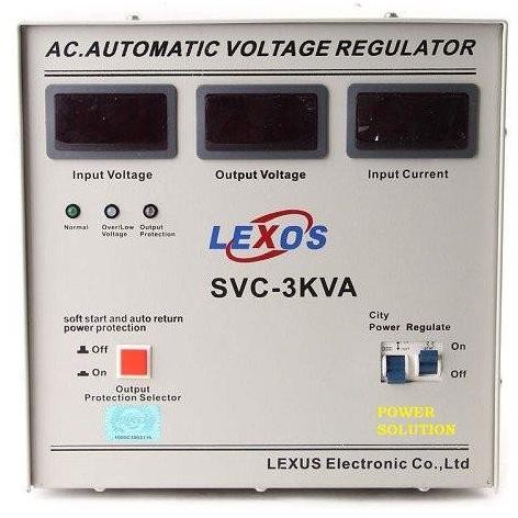 STABILIZER LEXOS 3000VA DIGITAL DISPLAY ( ST-3000-SD )
