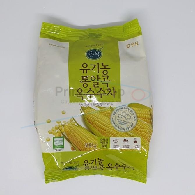 

Pure Korean Roasted Corn Tea Minuman Teh Biji Jagung Khas Korea 500 Gr