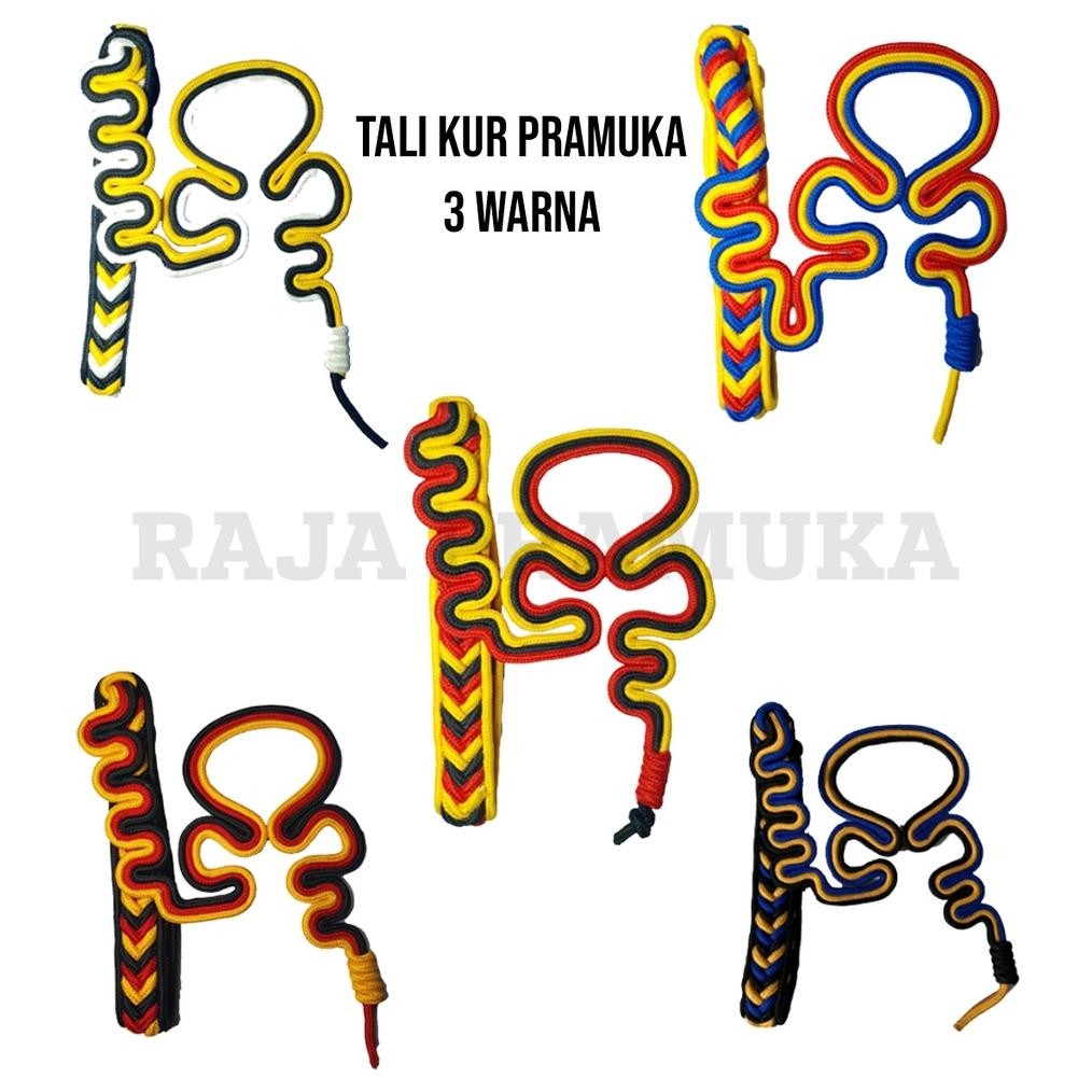 

8.8 Tali Komando Pramuka Variasi 3 Warna Tali Koor Naga Tali Taruna Akpol Akmil Premium