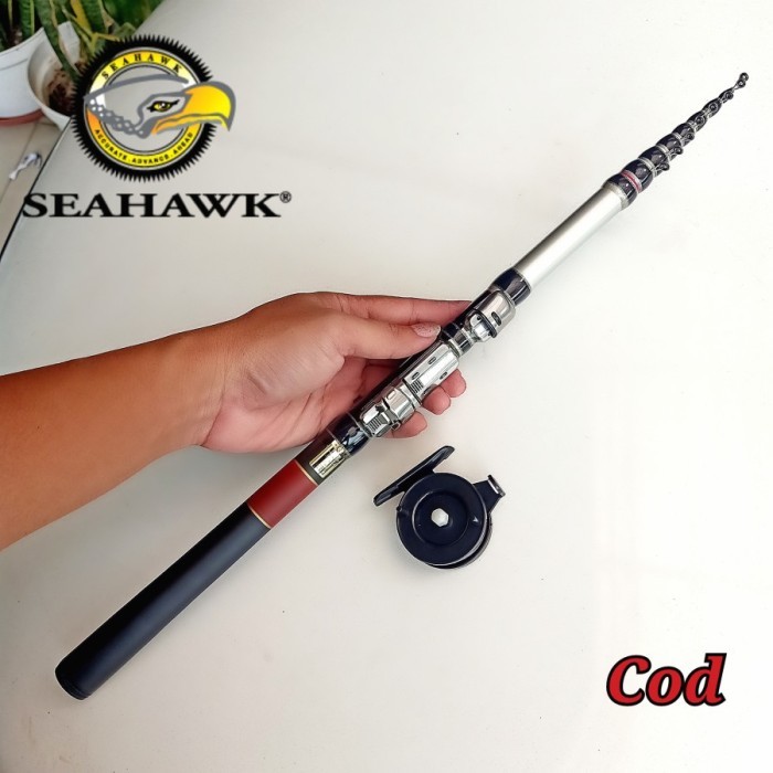 Joran Tegek Kolong Super Hard Seahawk Carbonstren 240 -450Cm