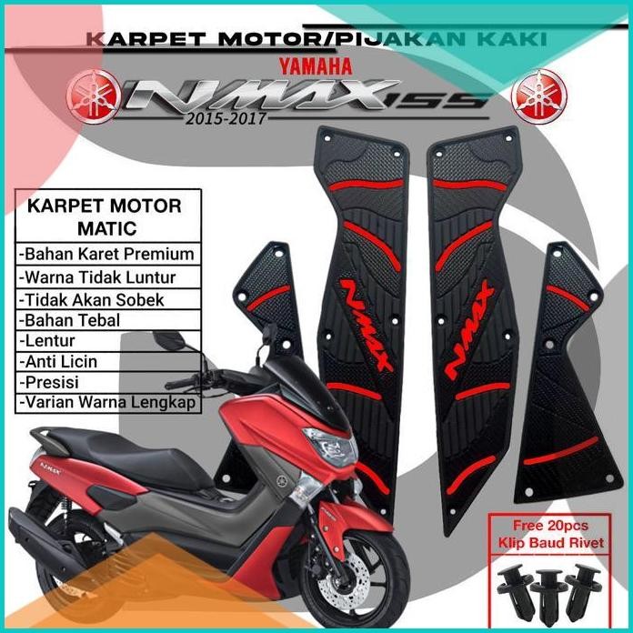 AKSESORIS MOTOR NMAX OLD VARIASI NMAX KARPET NMAX  OLD TAHUN 2016-2019