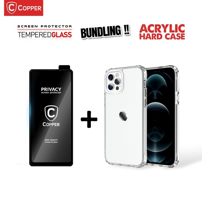 SAMSUNG A52 - COPPER TEMPERED GLASS PRIVACY ANTI SPY