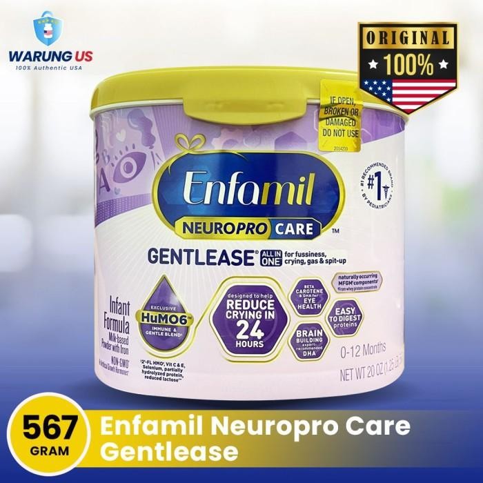 

Susu Enfamil Neuropro Gentlease 567gr (Impor USA) Kualitas Terbaik