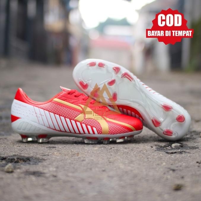 Sepatu Sepak Bola Ortuseight Bola T Orochi Fg Bbs Navy Putih S015