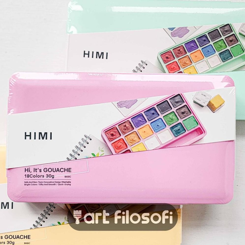 

TERLARIS Miya Himi Gouache 18x30ml | Cat Air Gouache in-137