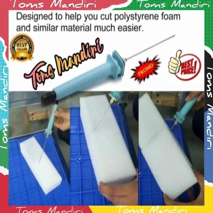 

Alat Pemotong Busa/Gabus - Heater Cutter Styrofoam art Acraft seni