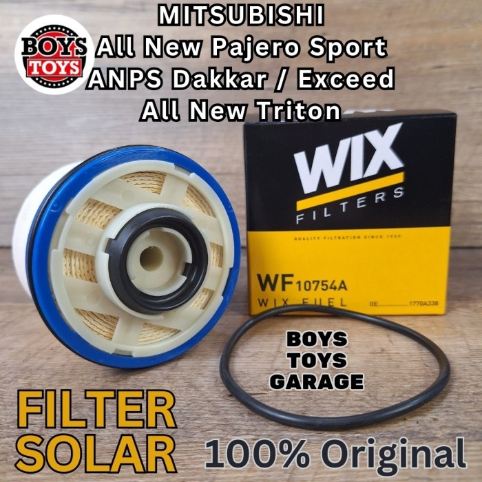 WIX Filter Solar Mitsubishi ANPS All New Pajero Sport All New Triton Diesel 4N15 Diesel WIX Fuel