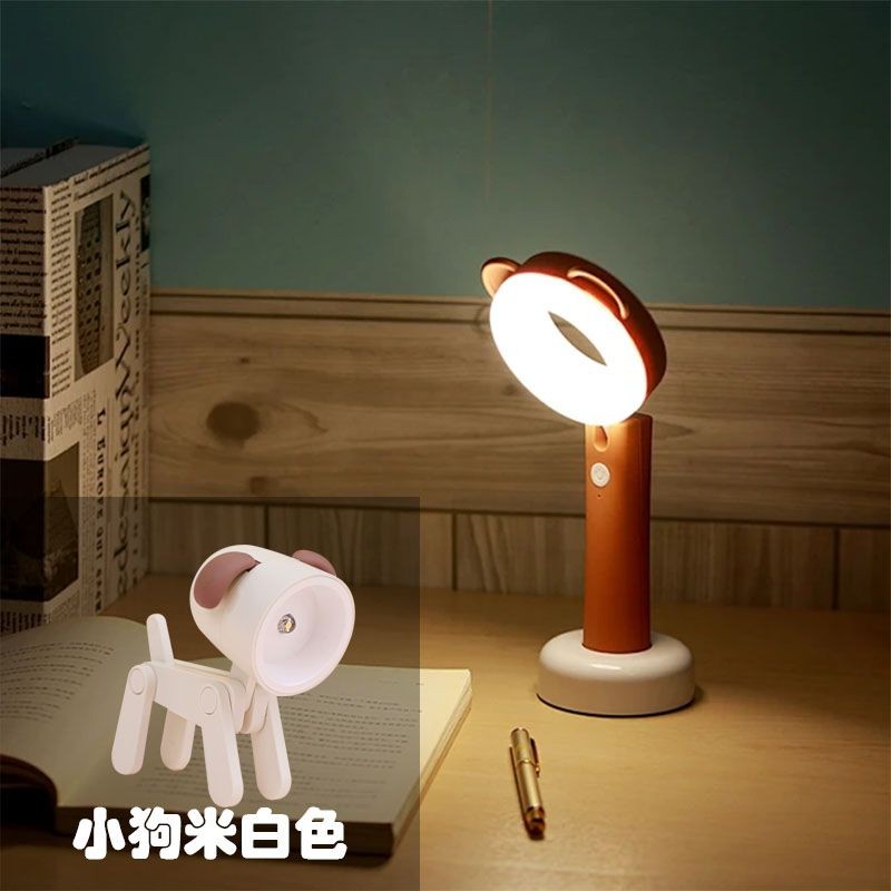 

Lampu Meja Rusa, Lampu Malam Kecil untuk Pelajar, Pelindung Mata