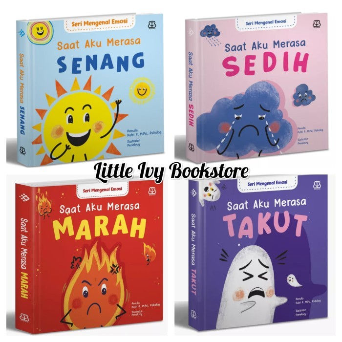 

Bana Seri Mengenal Emosi Saat Aku Merasa Marah / Sedih Buku Anak Mizan Hard