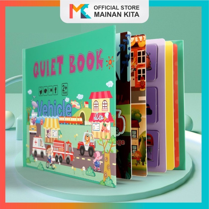 

Bana Buku Edukasi Anak Quiet Book Busy Book, Buku Aktivitas Kreatif Mk206