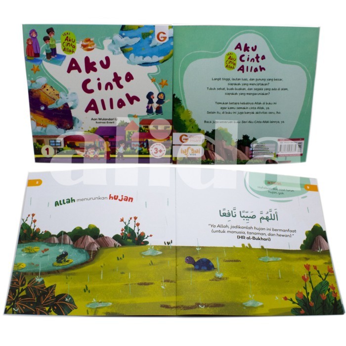 

Bana Buku Cerita Anak Bergambar Seri Aku Cinta Allah - Buku Anak Islami