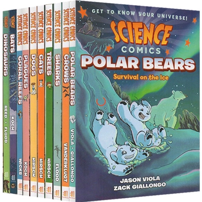 

Bana Science Comics,Buku Komik Ilmiah Edukasi Impor Anak,Science Book