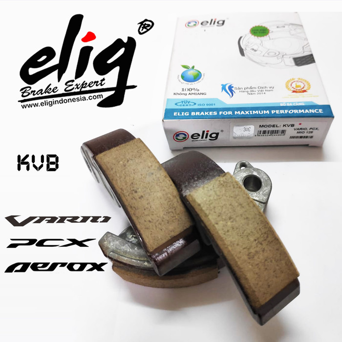 Terbaru Kampas Ganda Elig Racing Vario 110 Vario 110 Cbs Karbu Kvb (P) Promo Ready Stok