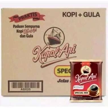 

Kapal Api Special Mix / Kopi Gula / 1 Dus 12 Renceng