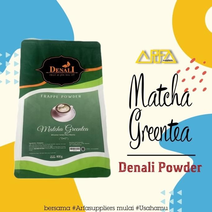 

L14 Powder Denali Matcha Greentea - Bubuk Minuman Premium