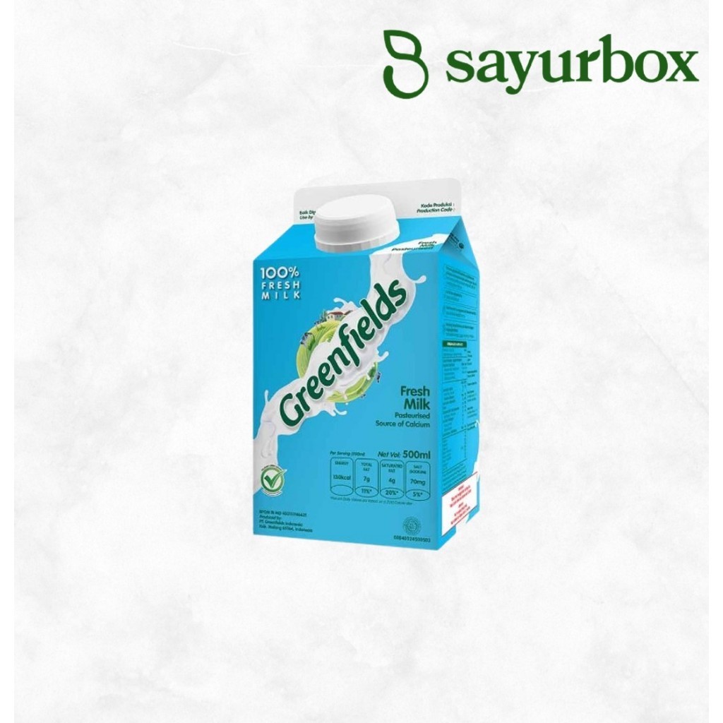 Greenfields Fresh Milk Plain 500 ml