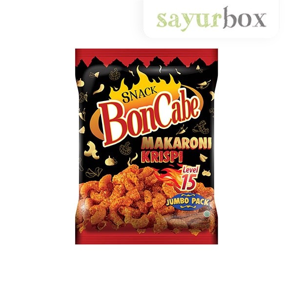 

Kobe BonCabe Snack Makaroni Krispi Level 15 135 - 150 gram Sayurbox