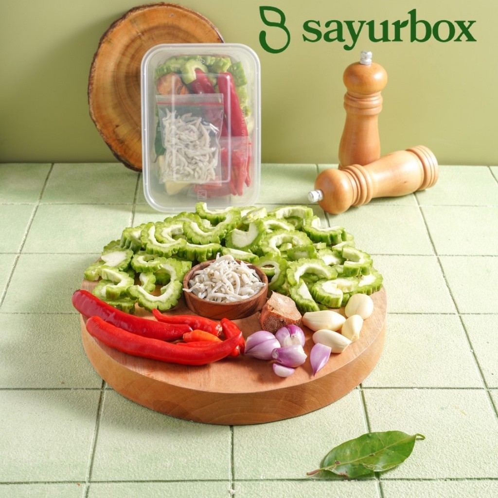 

Ijo-Ijo Kitchen Paket Masak Tumis Pare Teri 1 pack Sayurbox