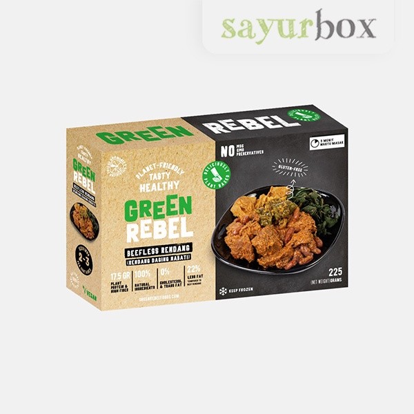 

Green Rebel Beefless Rendang 225 gram Sayurbox
