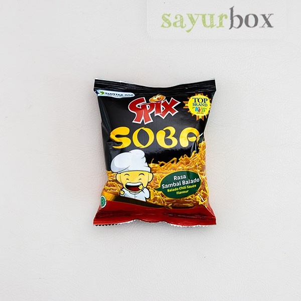 

SOBA Snack Mie Sambal Balado 21 gram Sayurbox