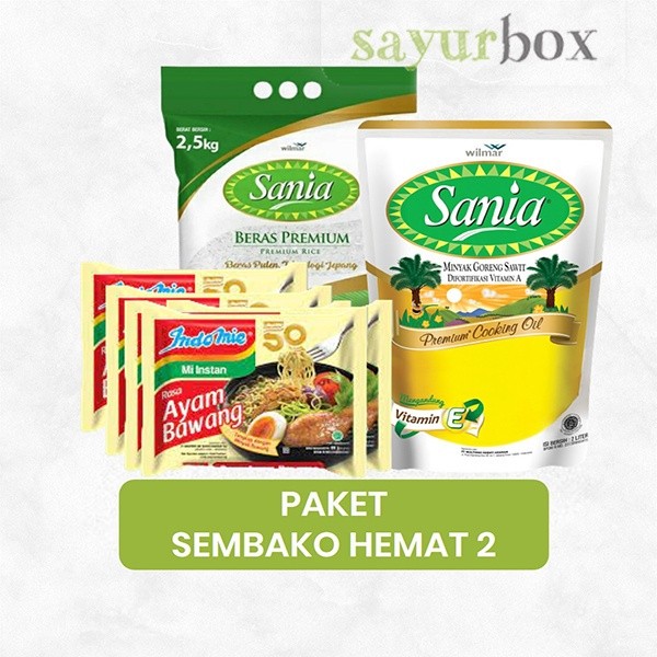 

Bundle - Paket Sembako Hemat-2 1 pack Sayurbox
