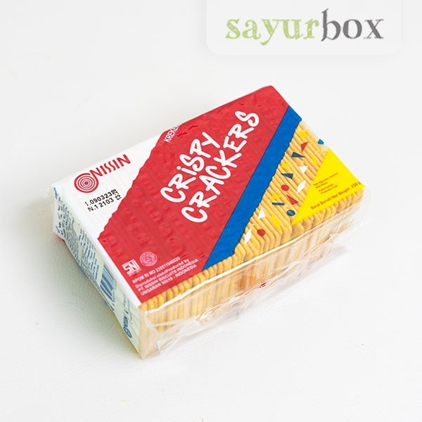 

Nissin Crispy Crackers 250 gram Sayurbox