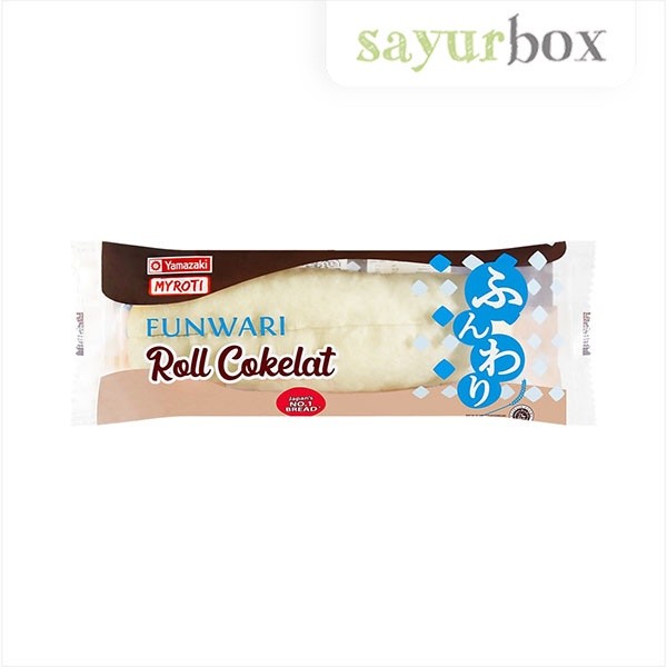 

MyRoti Roti Funwuri Roll Cokelat 67 gram Sayurbox