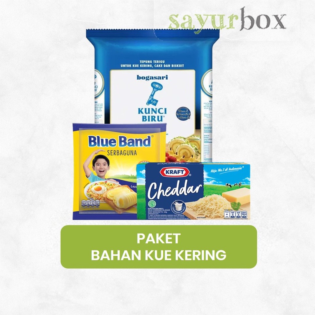 

Bundle - Paket Bahan Kue Kering 1 pack Sayurbox