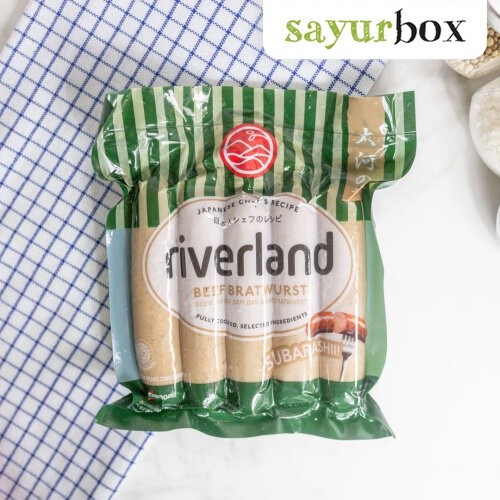 

Riverland Beef Bratwurst Sausage 360 gram Sayurbox