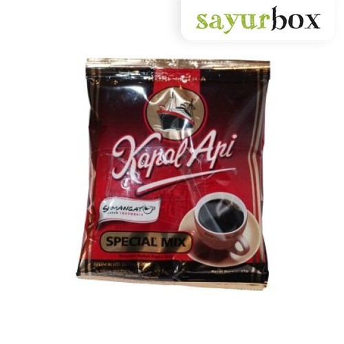 

Kapal Api Kopi Special Mix 1 Bag Isi 10 x 24 gram Sayurbox