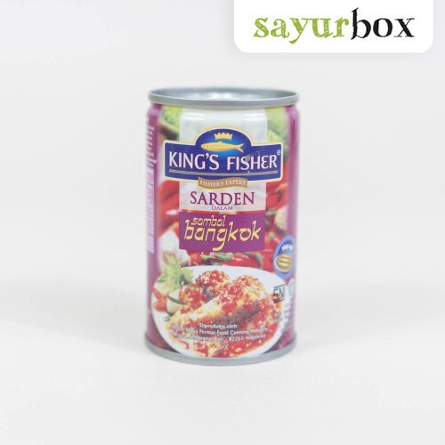 

Kings Fisher Sarden Sambal Bangkok 155 gram Sayurbox