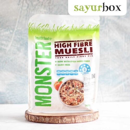 

Monster High Fiber Muesli 700 gram Sayurbox