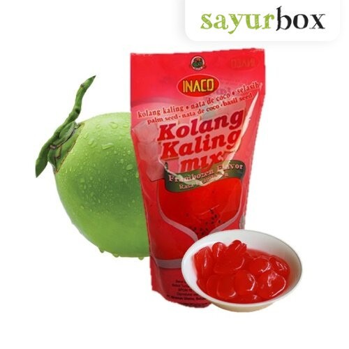 

Inaco Kolang-Kaling Mix Rasa Frambozen 360 gram Sayurbox