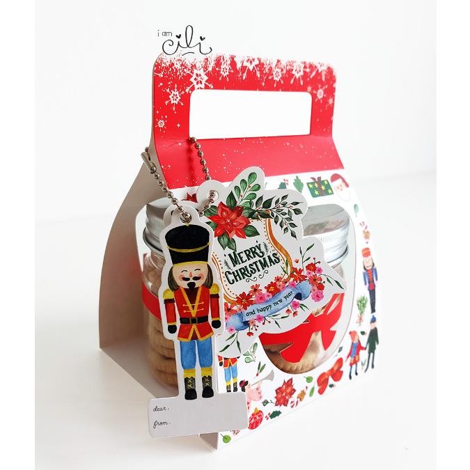 

TERLARIS (BOX CELYN400) kotak kue kering toples tabung jar 400ml (isi 10) jy-56