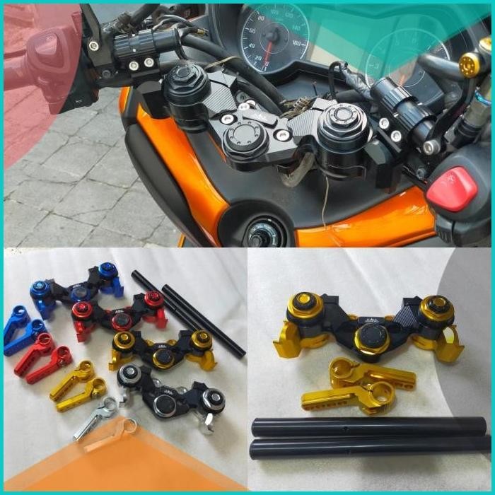 STANG JEPIT ADV 150 BLACK DIAMOND STANG STIR VARIASI ADV 150 8JVLZ4 on