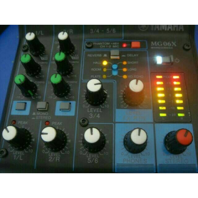 MIXER YAMAHA MG06X Japan audio bonus jack Canon XLR Neutrik to Female