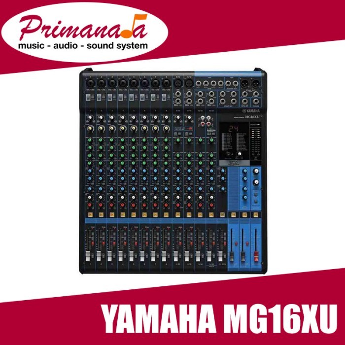 Yamaha MG16XU / MG 16 XU / MG16 XU / MG 16XU Analog Mixer 16 Channel
