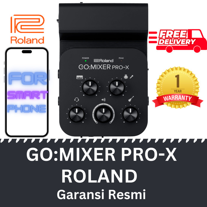 ROLAND Go Mixer Pro X for Smartphones / ROLAND GO:MIXER PRO-X / mini