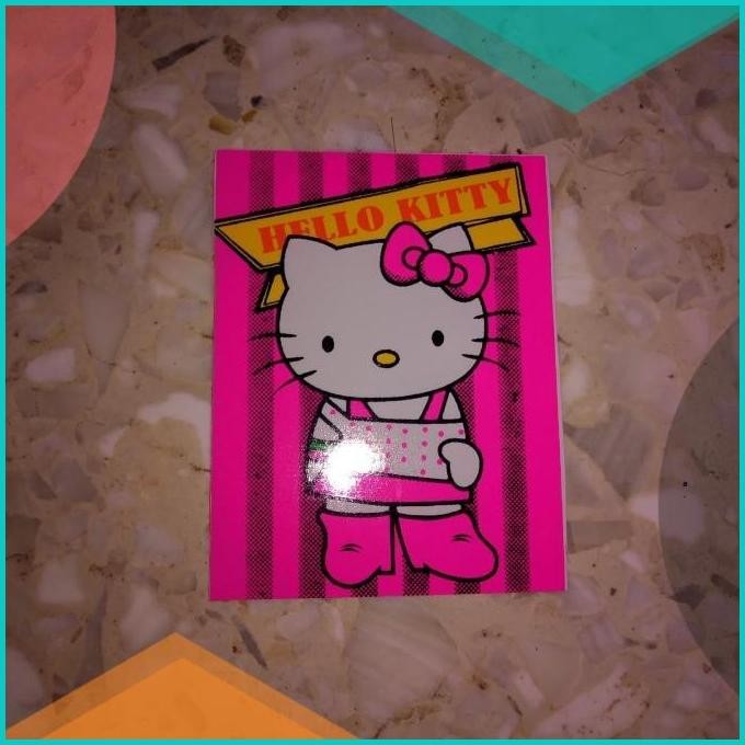 

sticker Hellokitty pink 8JVLZ4 last stok