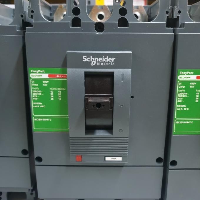Schneider Mccb Ezc400N 3P 400A 400 A Ezc400N3400N Ezc 400N 36Ka