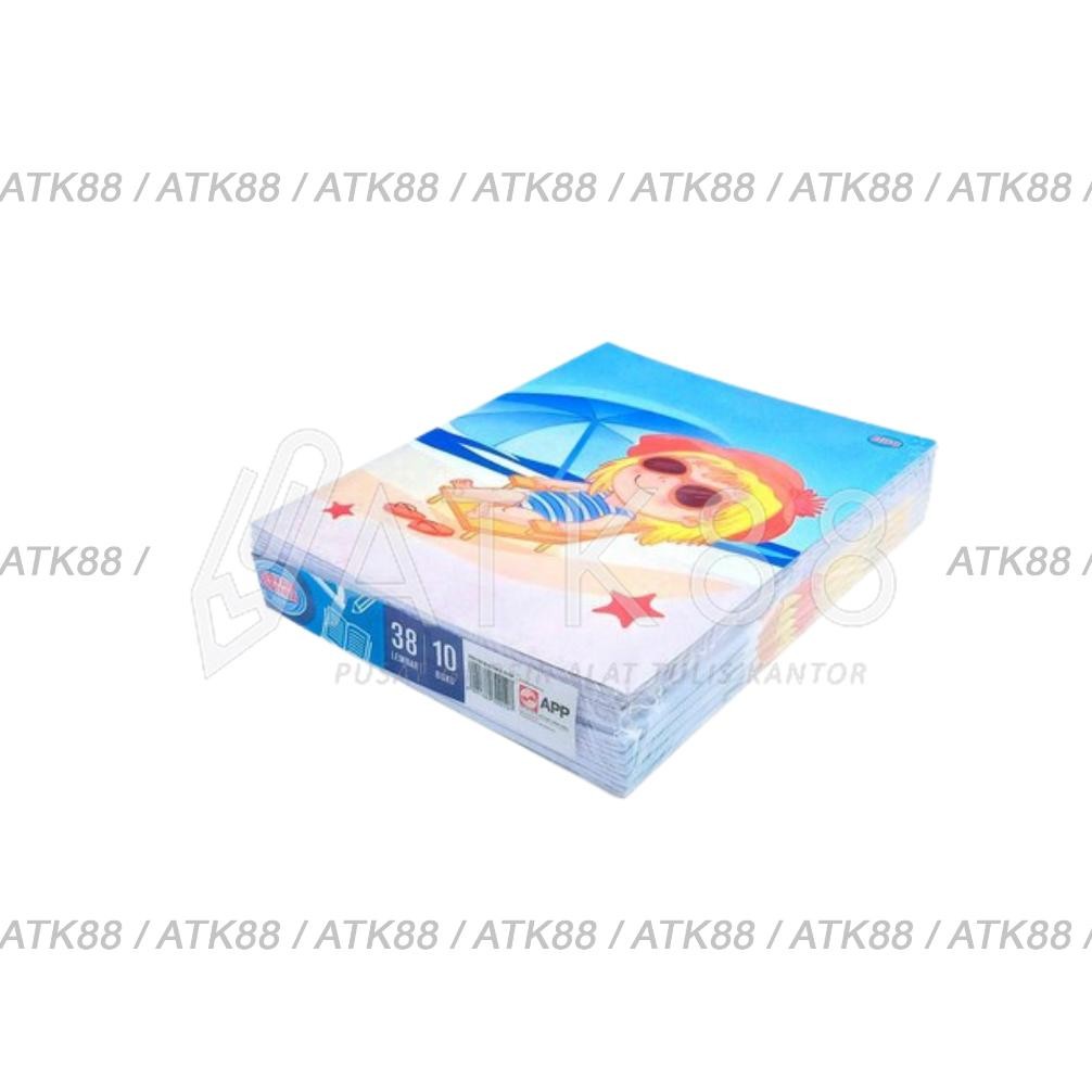 

fx-76 Buku Tulis SIDU Sinar Dunia 38 Lembar Pak isi 10 Buku Terlaris