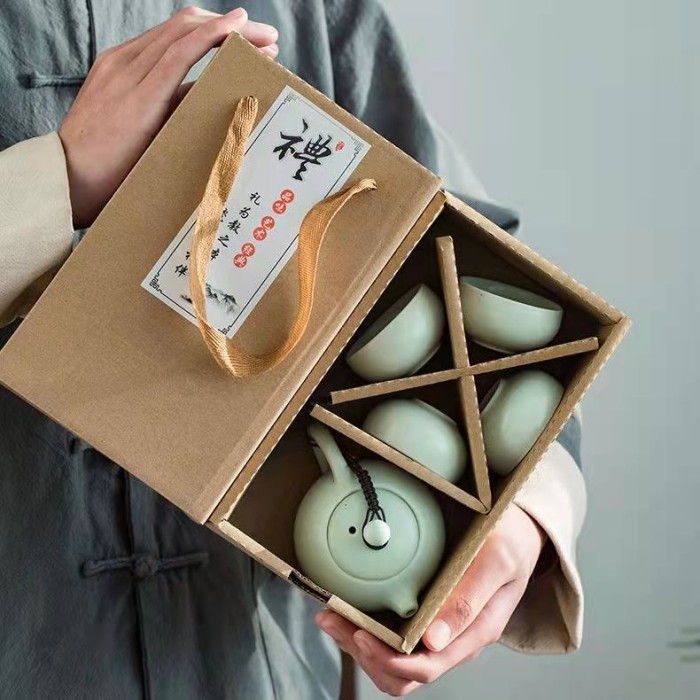 

Ready Ding Yao 4+1 Chinese Tea Set Teko Porcelain Cups Teapot