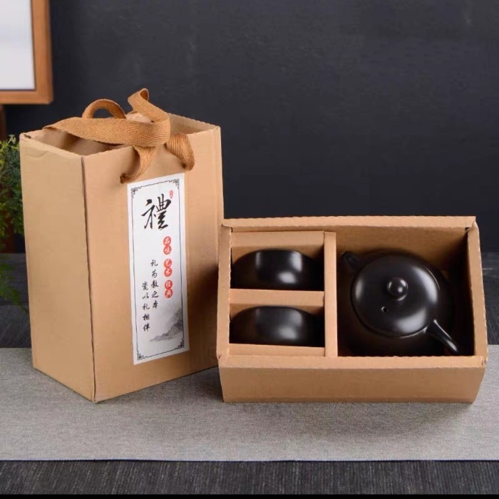 

Ready Ding Yao 2+1 Chinese Tea Teko Set Cups Porcelain Keramik