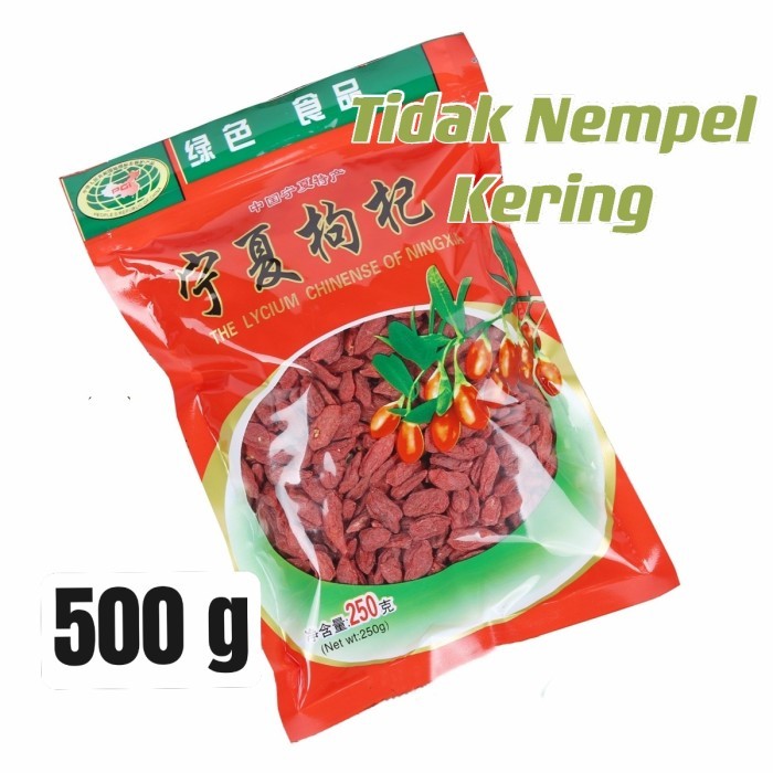 

Ready Gojiberry Ning Xia Premium Tidak Nempel/