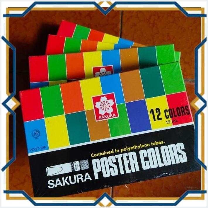 

[R28] SAKURA POSTER COLORS 12 ORI